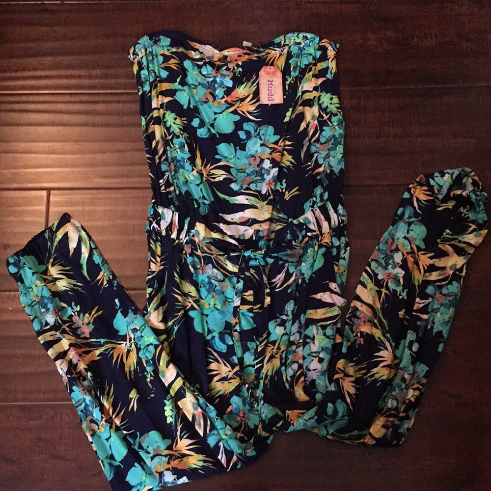 Flowered Jumpsuit